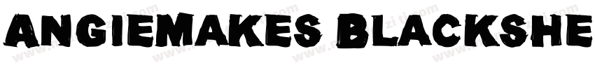 AngieMakes Blackshee字体转换